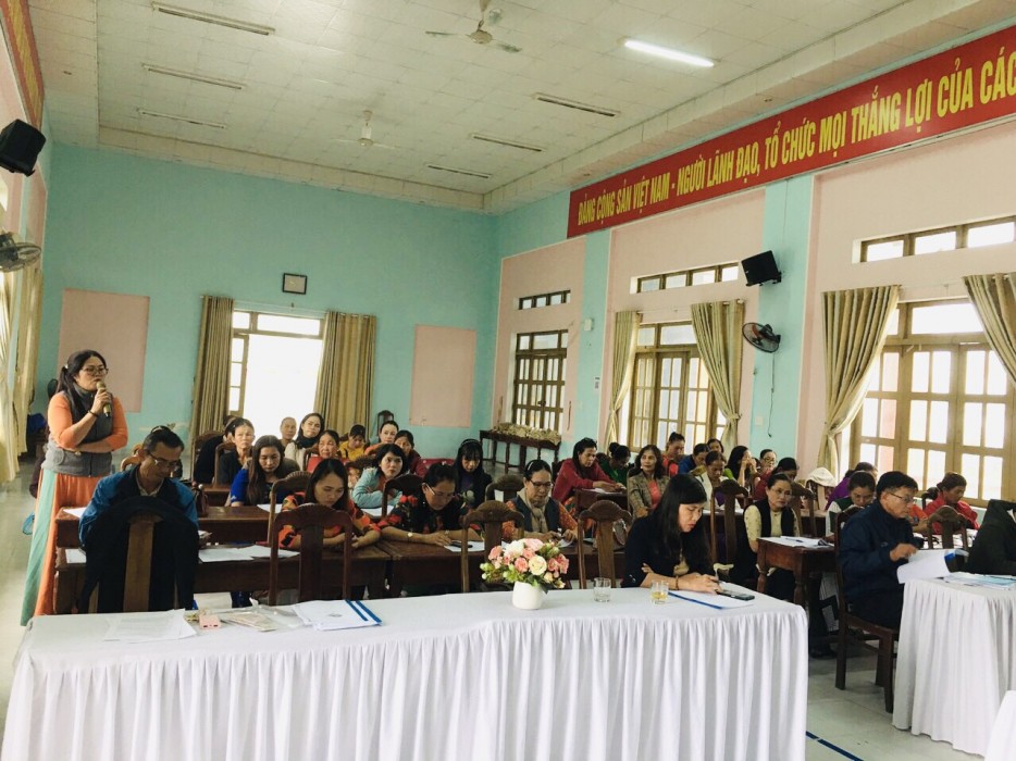 Hội LHPN xã Tam Đàn tổ chức Hội nghị tổng kết công tác Hội & phong trào phụ nữ năm 2022, triển khai phương hướng nhiệm vụ năm 2023
